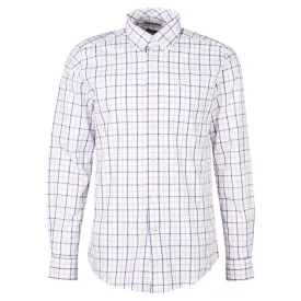 Barbour Bradwell Tailored Fit Mens Shirt - Pink