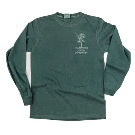 Bouquet Style - Happiness is Being a NANI - LONG SLEEVE COMFORT COLORS TEE