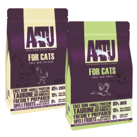Chicken & Duck Dry Cat Food Bundle