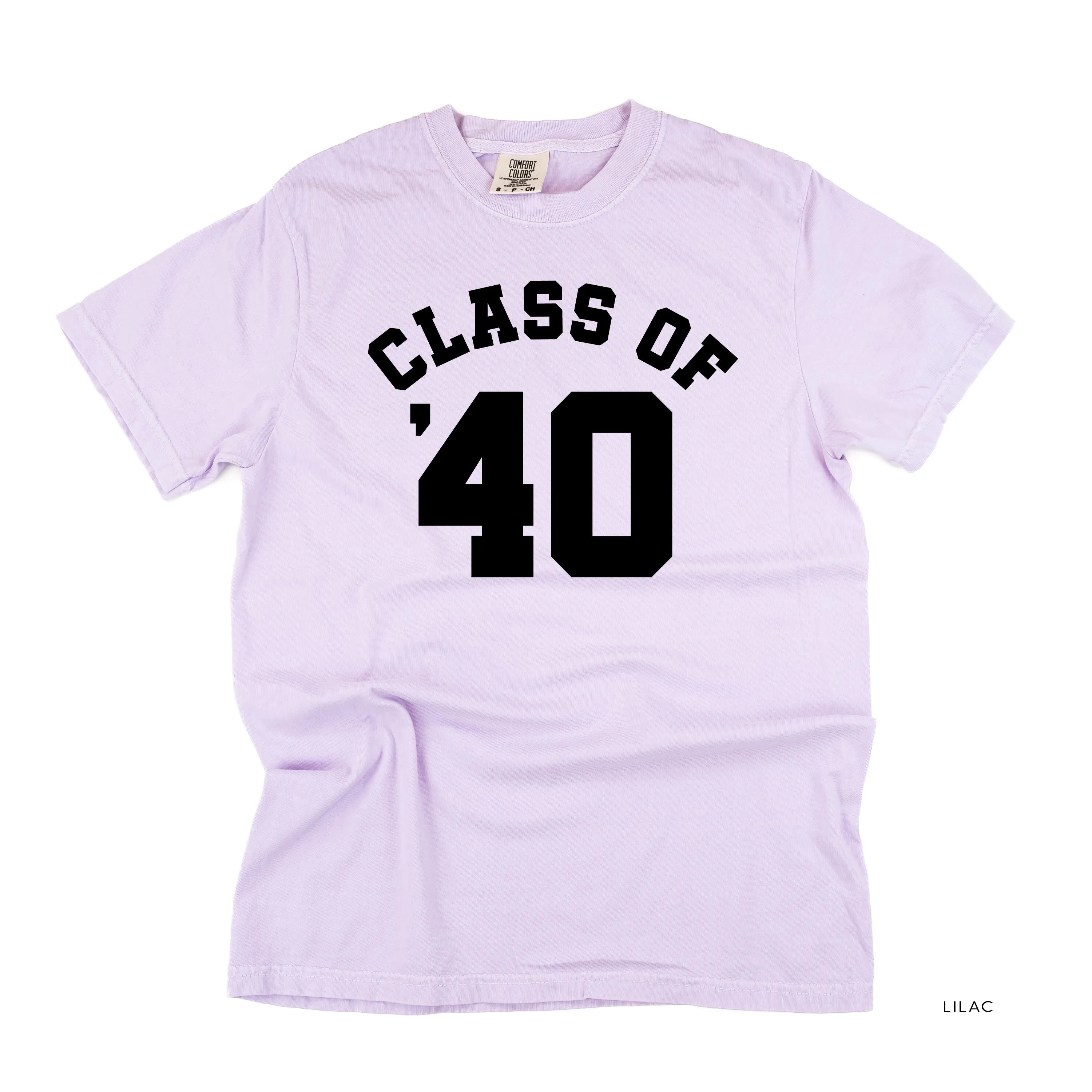CLASS OF '40 - SHORT SLEEVE COMFORT COLORS TEE