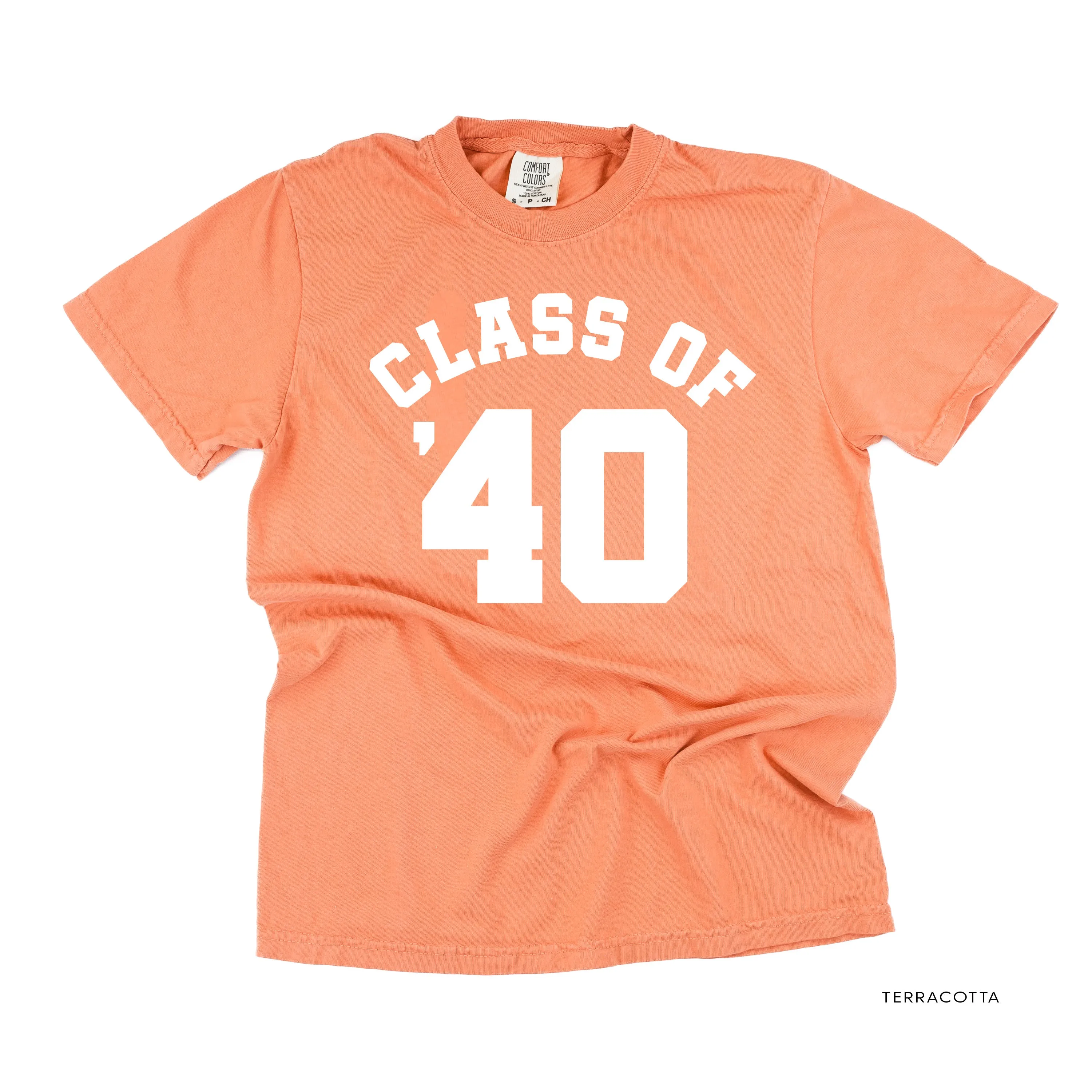 CLASS OF '40 - SHORT SLEEVE COMFORT COLORS TEE