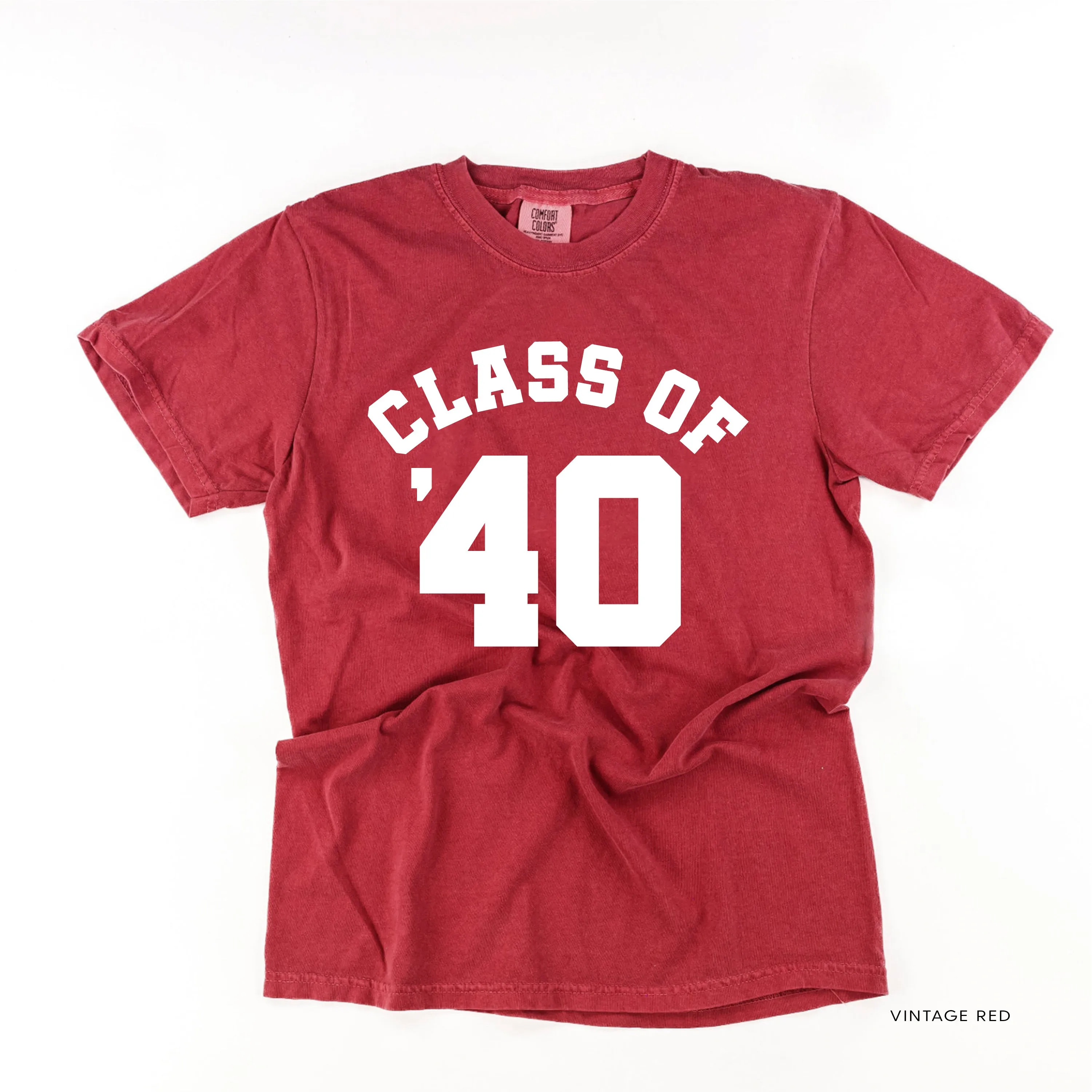CLASS OF '40 - SHORT SLEEVE COMFORT COLORS TEE