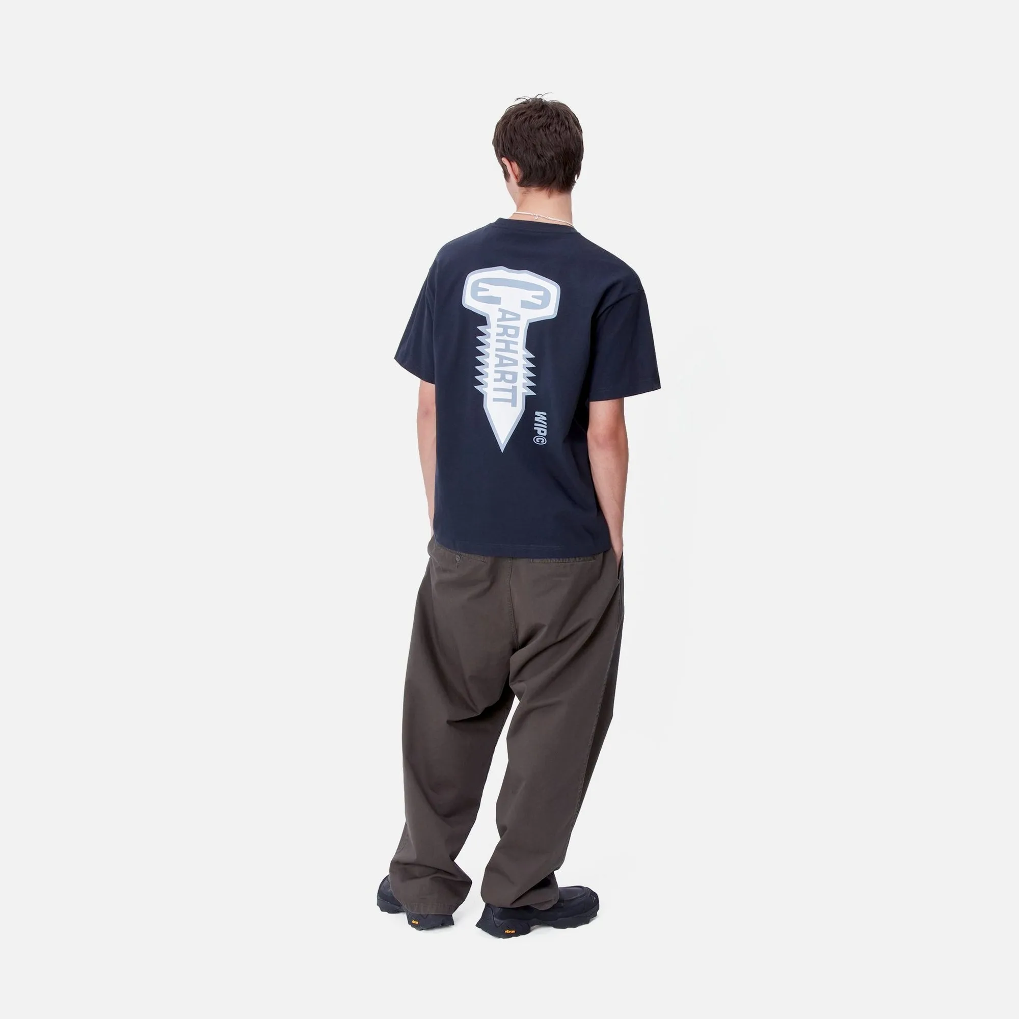 Cross Screw T-Shirt | Air Force Blue