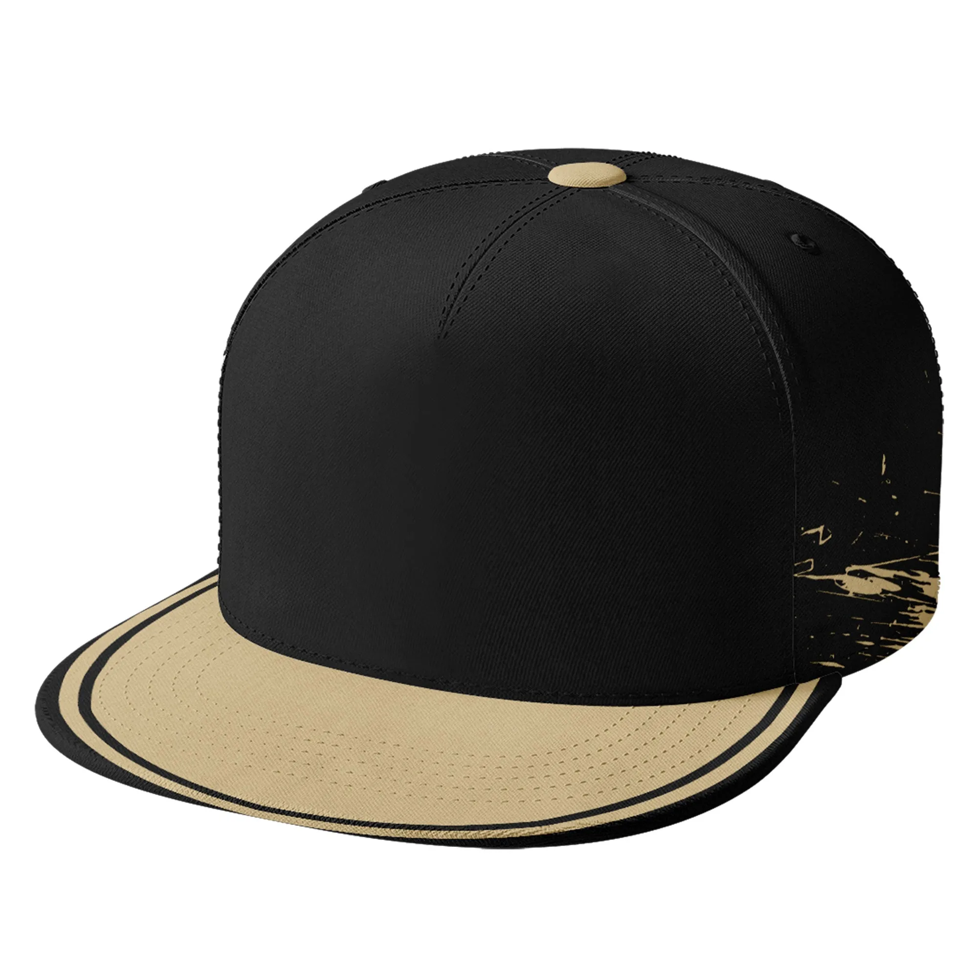 Custom Black Yellow New Orleans MaxSoul Shoes and Hat Combo Offer Personalized Combo ZH-D020264-19