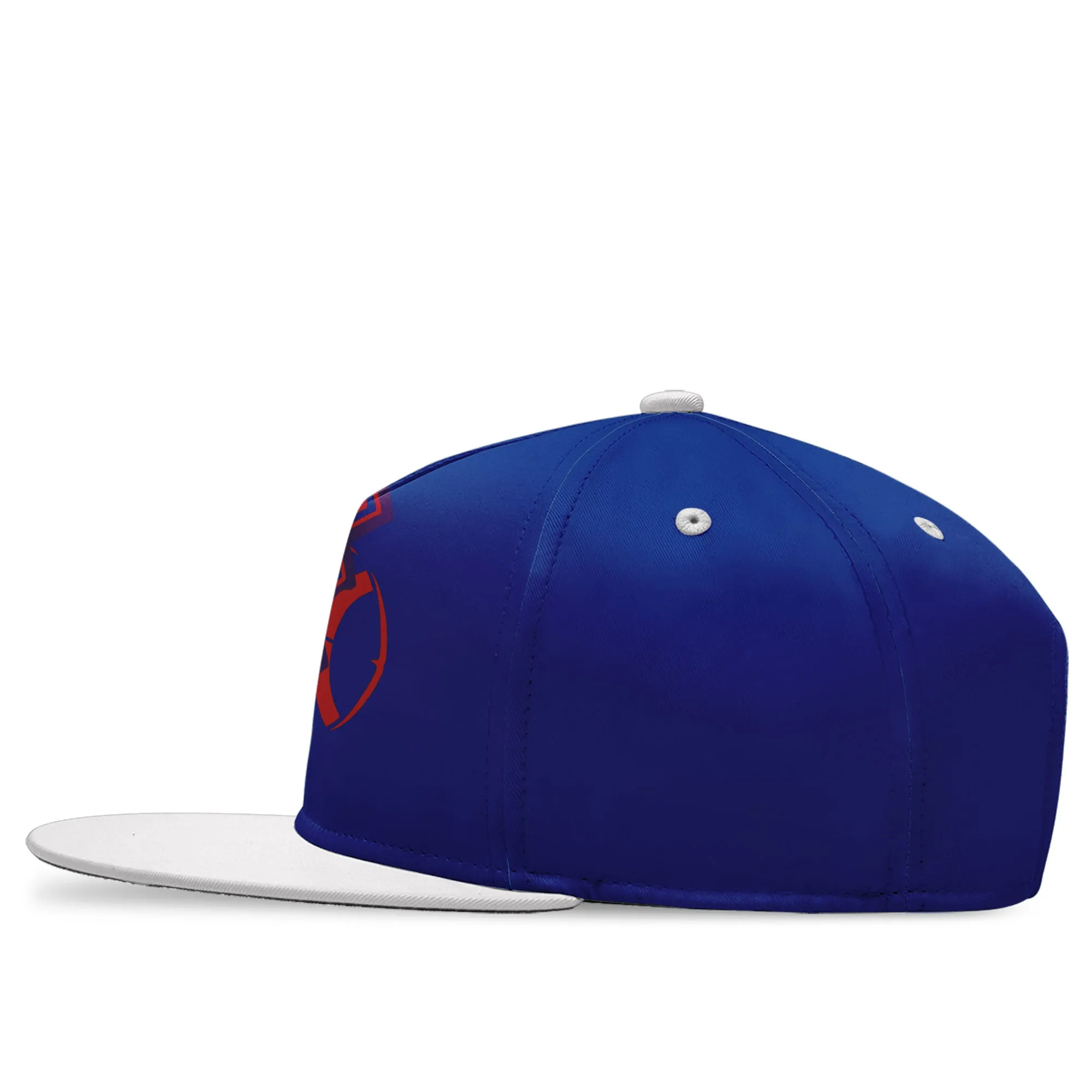 Custom Blue Red New York MaxSoul Shoes and Hat Combo Offer Personalized Combo ZH-D028017-18