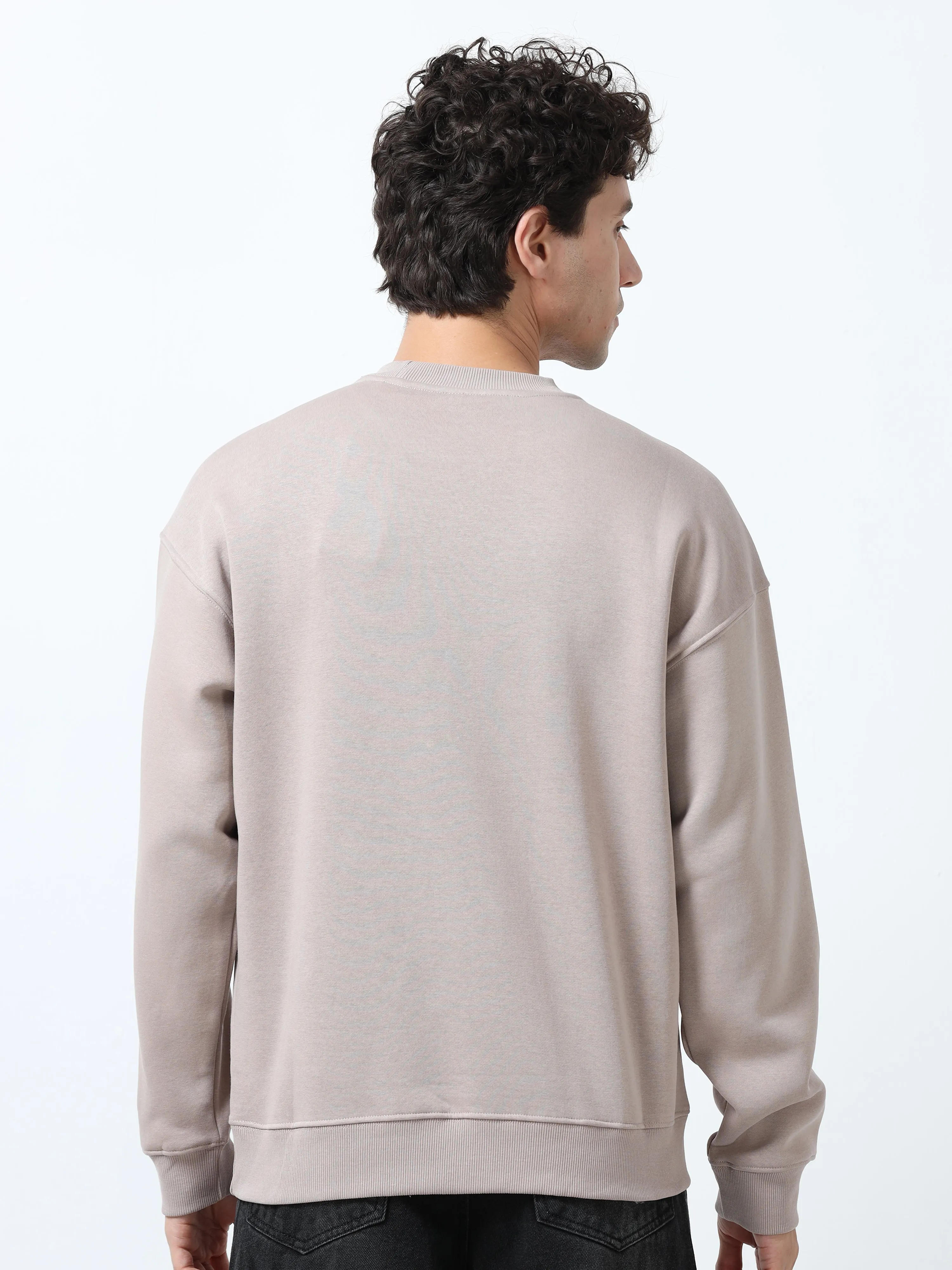 Lalo - Ribbed Plain Sweatshirt - Gray