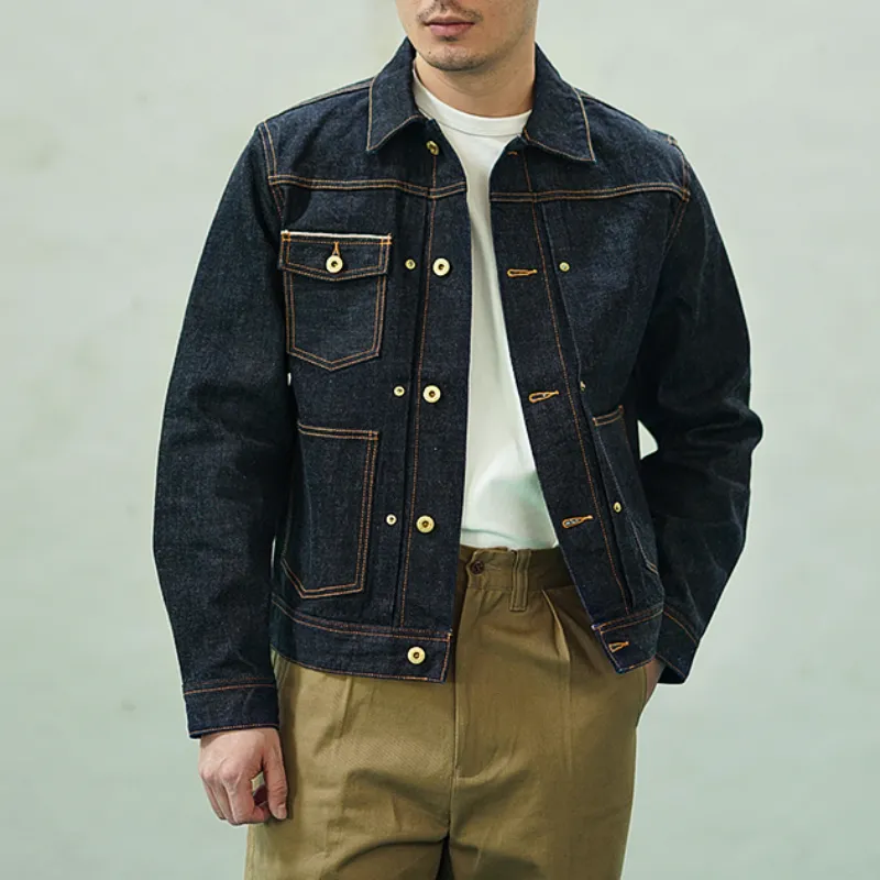 Men's 17OZ Selvedge Denim Jacket