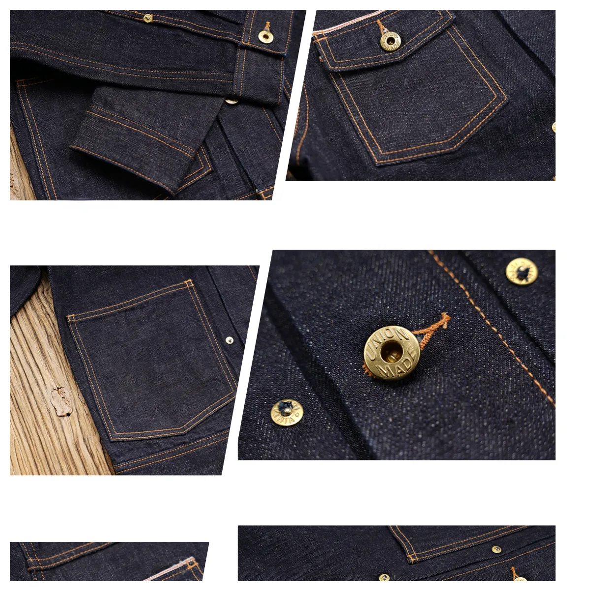 Men's 17OZ Selvedge Denim Jacket