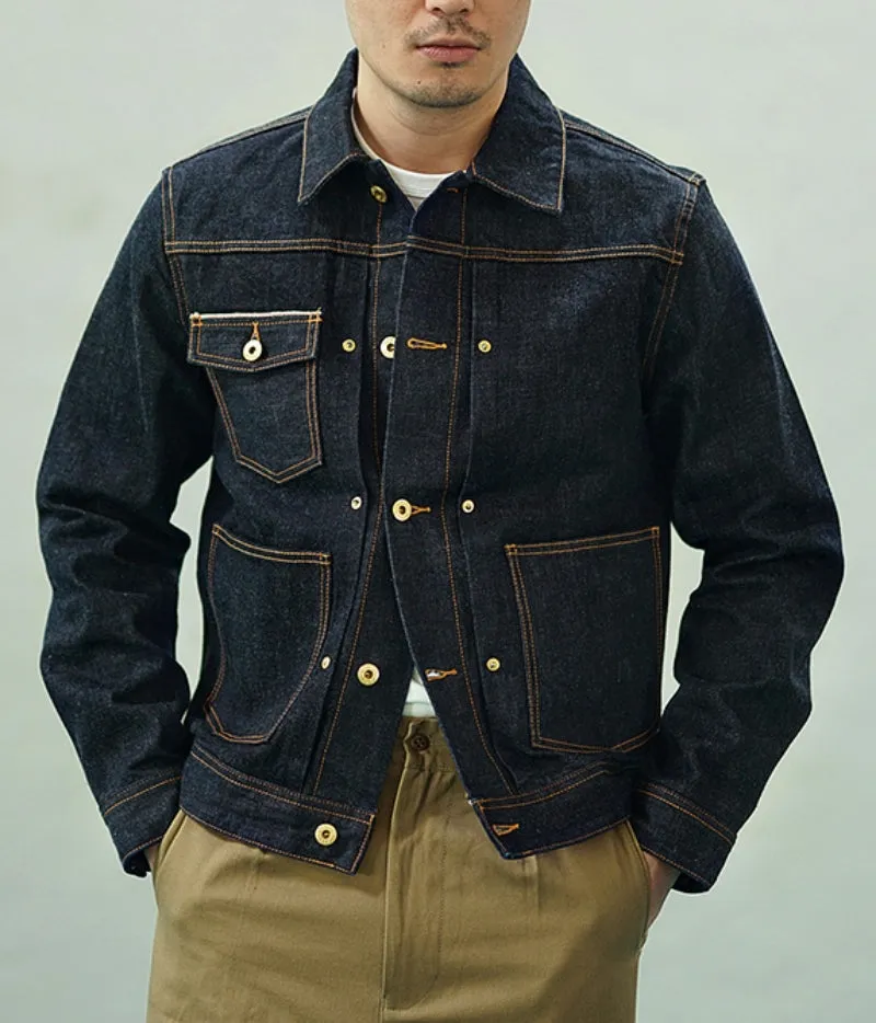 Men's 17OZ Selvedge Denim Jacket