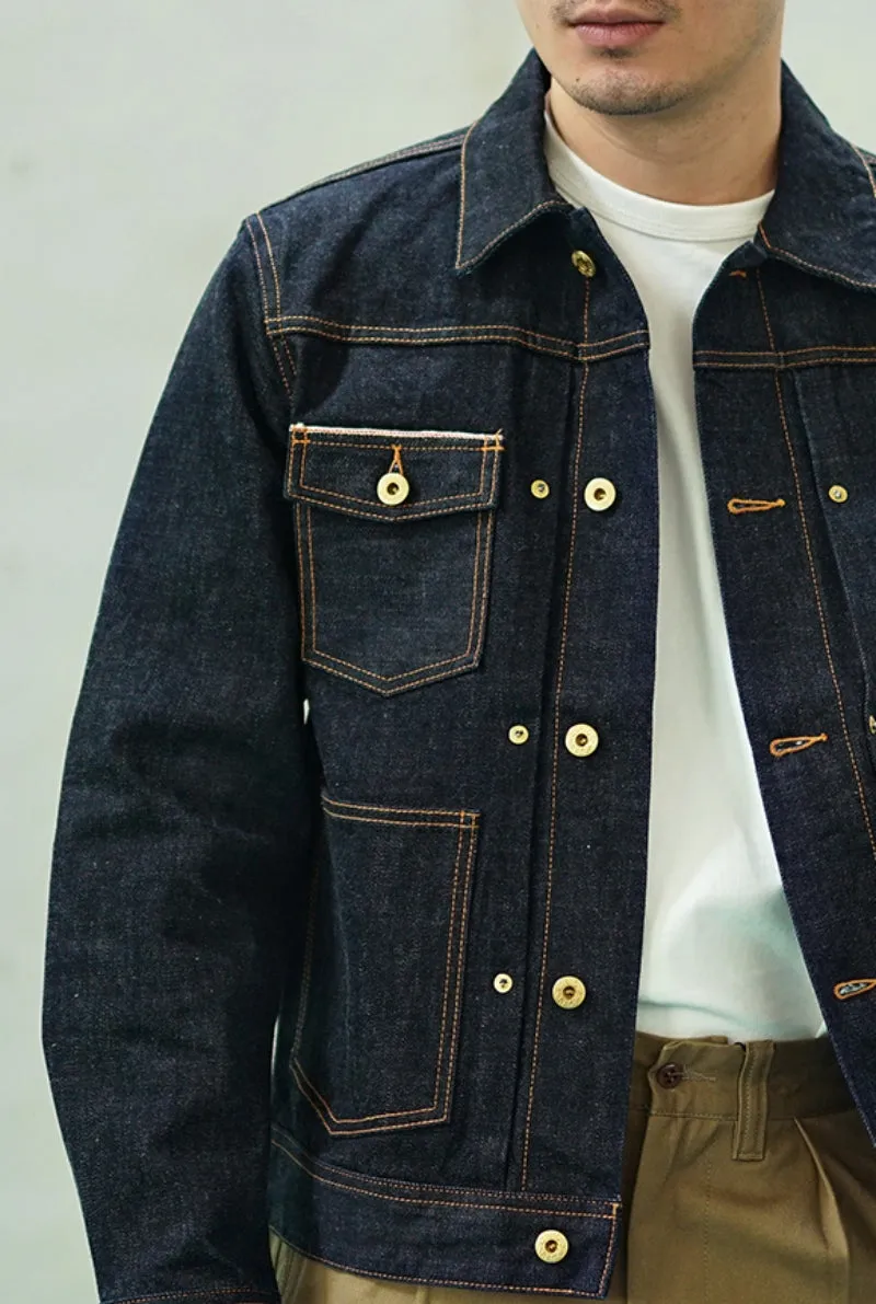 Men's 17OZ Selvedge Denim Jacket
