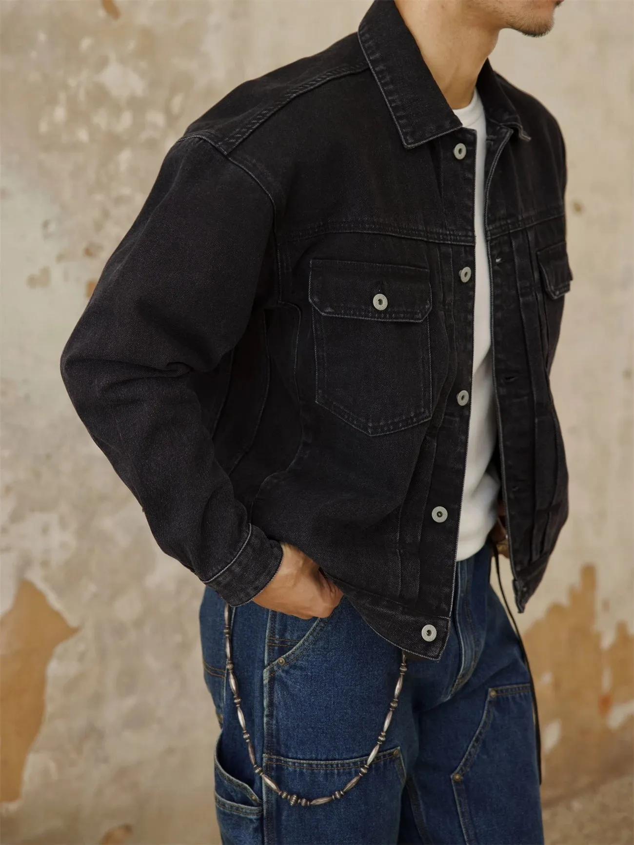 Men's Distressed Type 2 507XX Denim Jacket