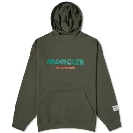Moncler Genius X Salehe Bembury Popover Hoodie, dark green