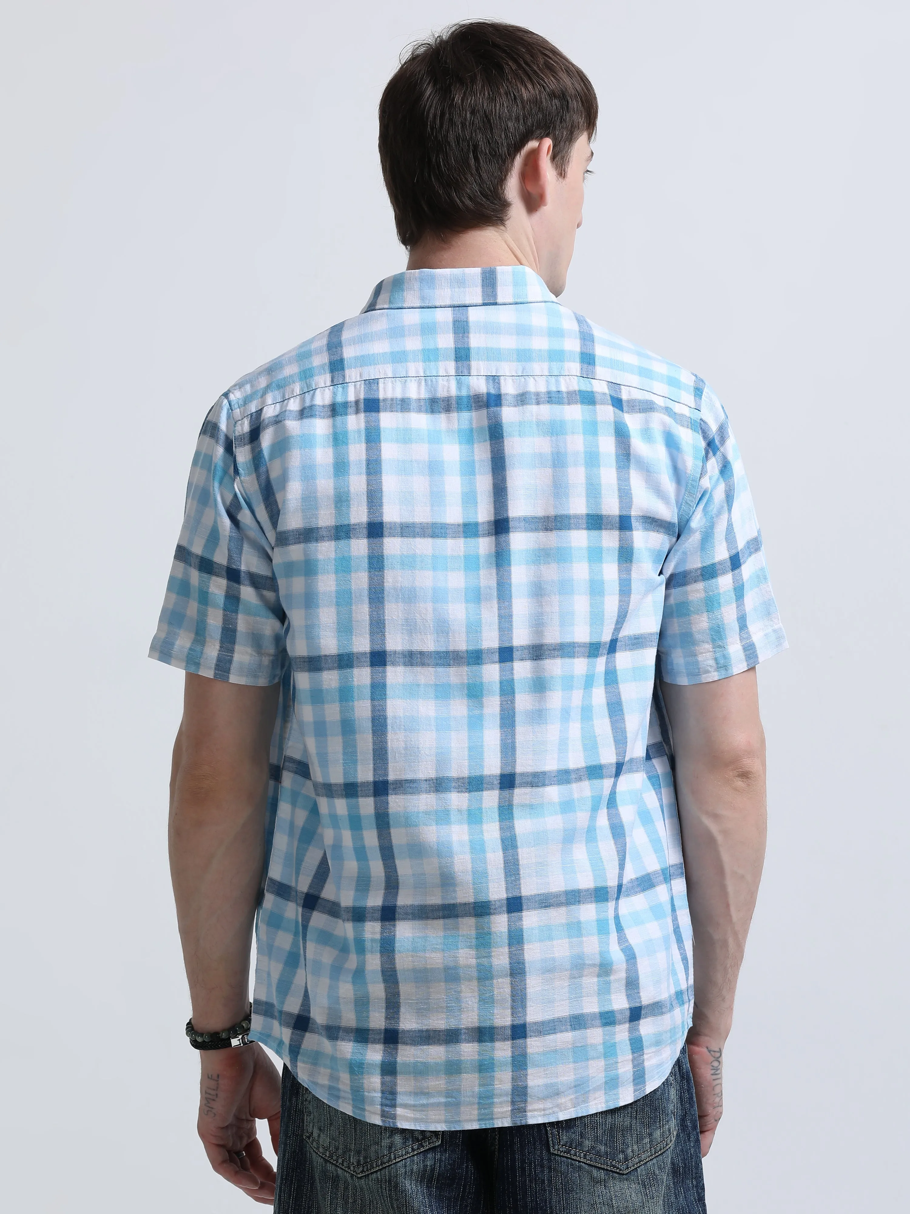 Rune - Relaxed Checks Shirt - Luxera