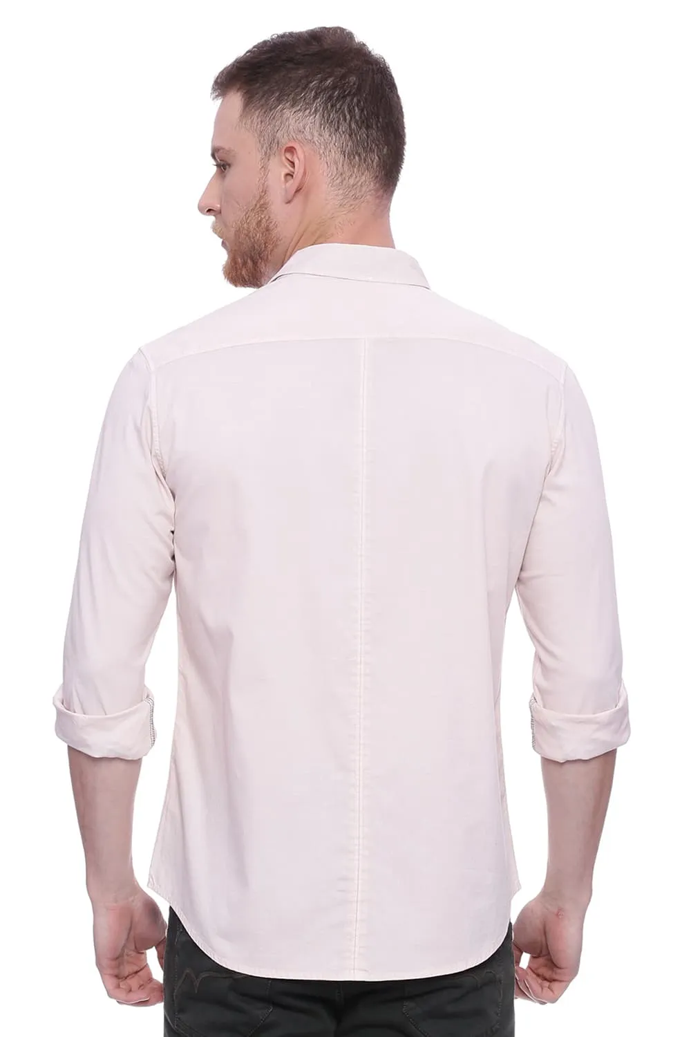 Slim Fit Dobby Stretch Shirt
