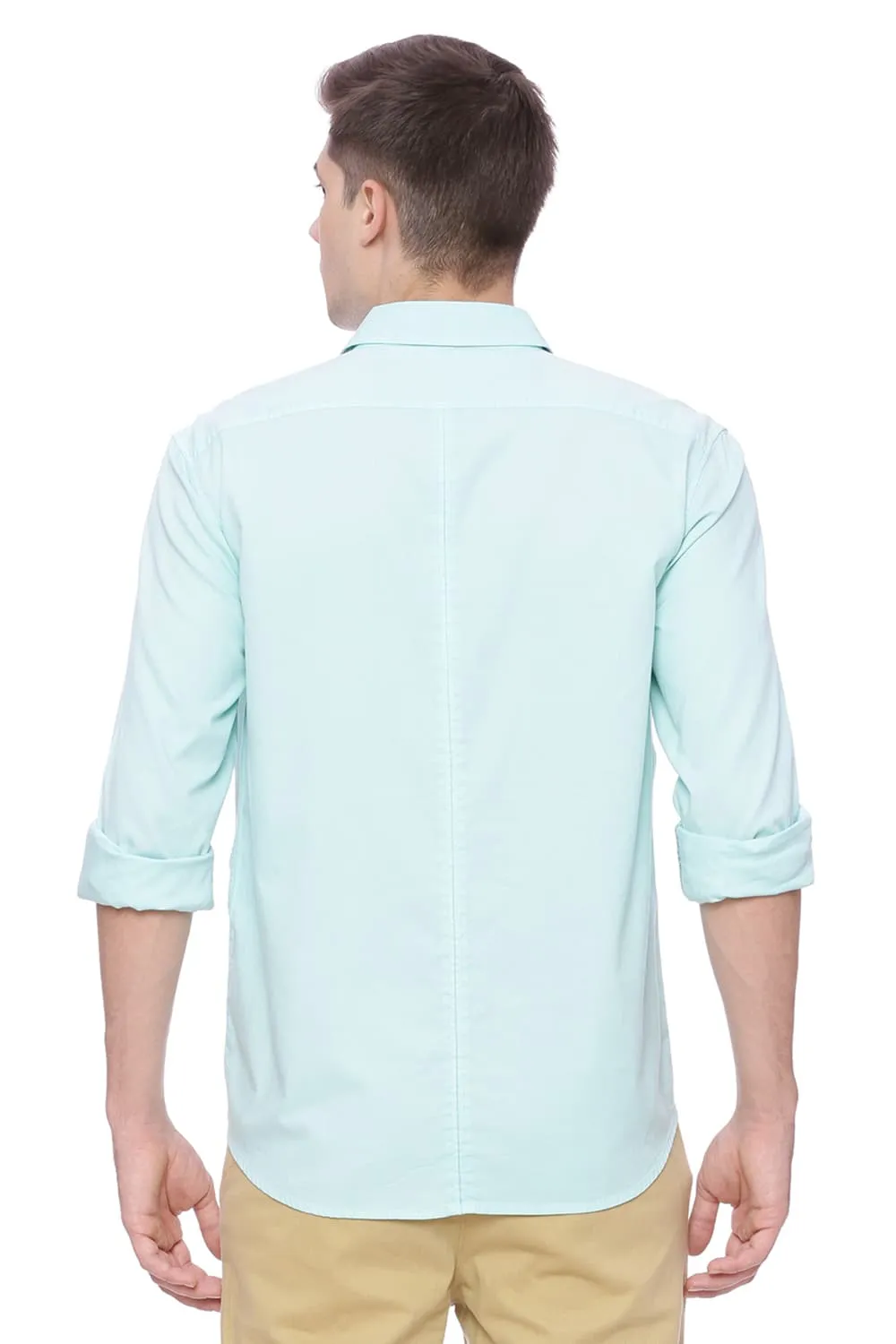 Slim Fit Dobby Stretch Shirt