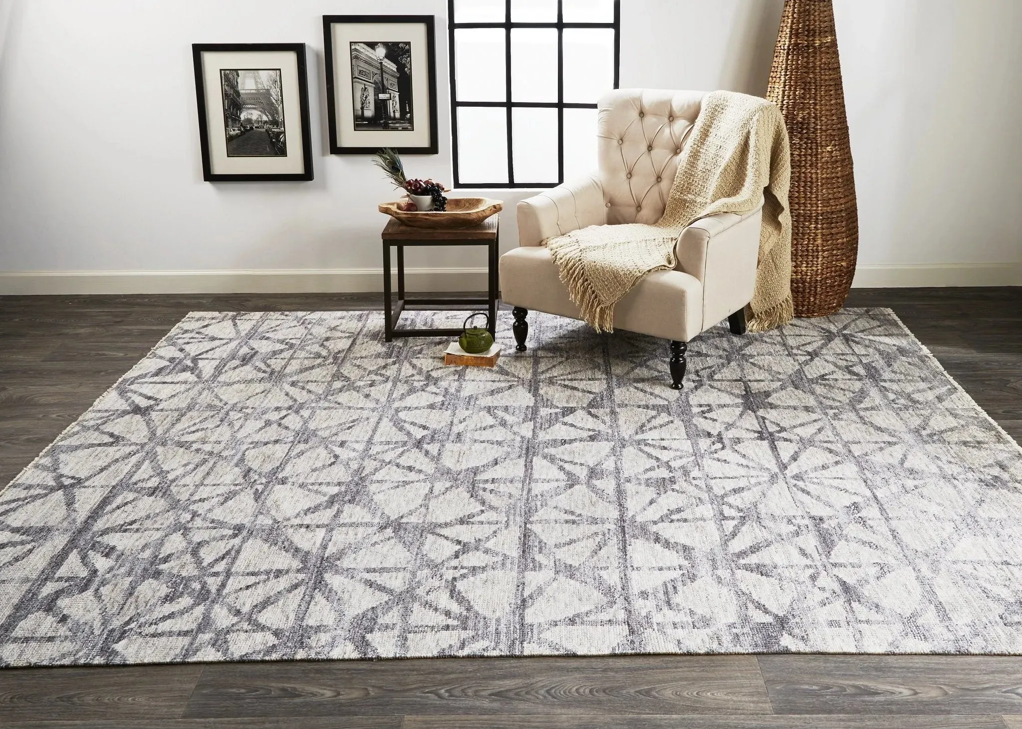 Vivien 8046557F Gray Rug
